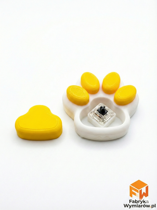 Antystresowa sensoryczna zabawka 3D – „Klikająca Psia / Kocia łapka”